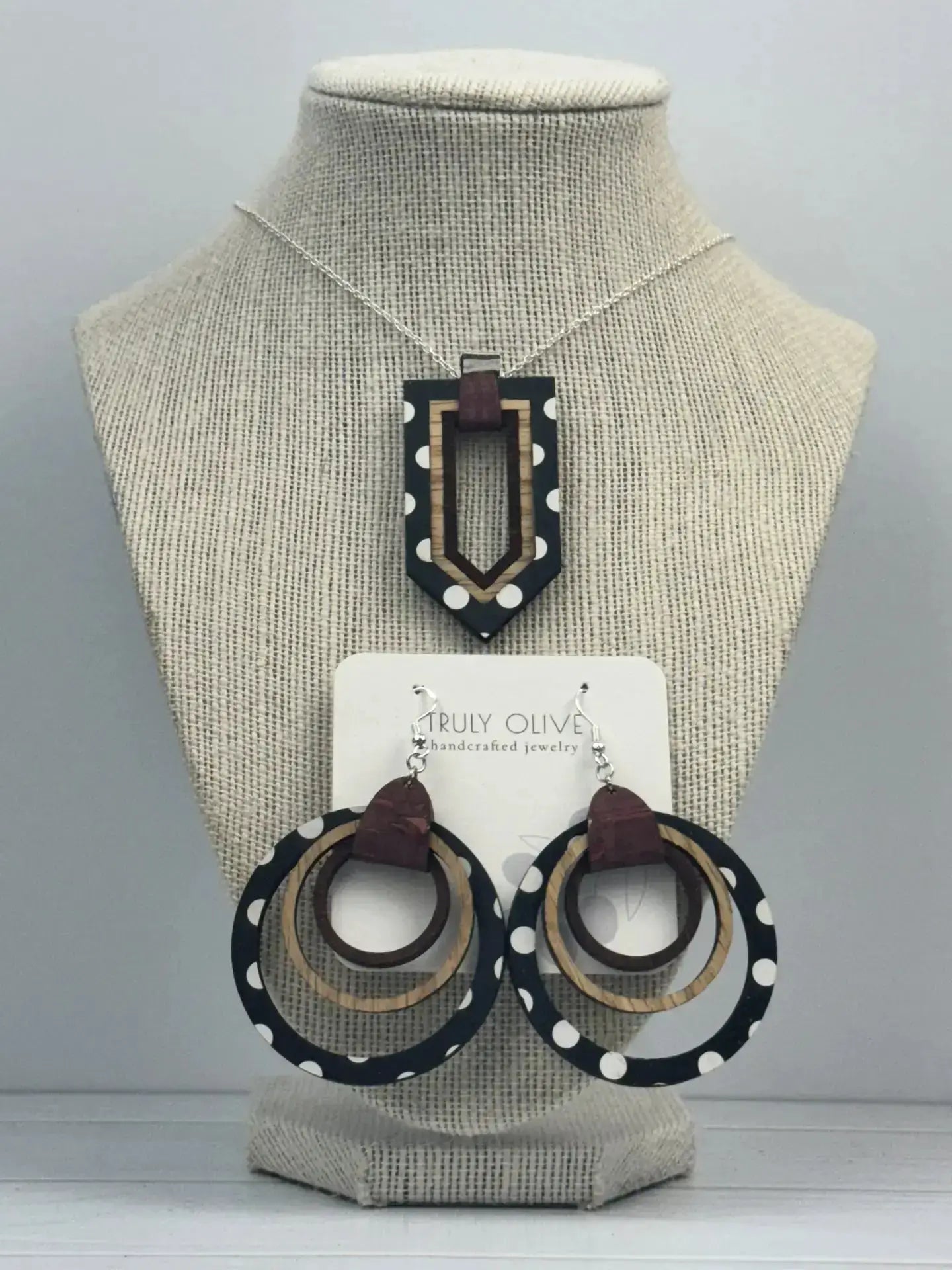 Truly Olive Wood Jewelry Set - Jewelry Sets Jewelry Set