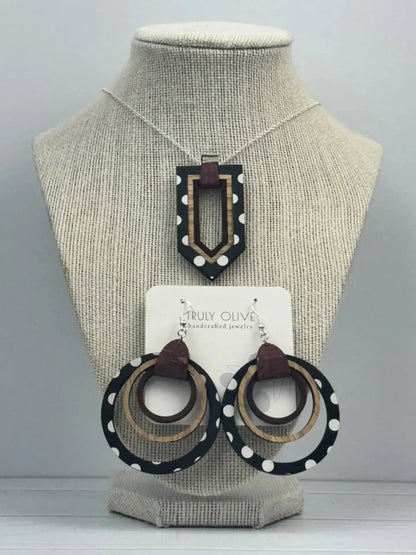 Truly Olive Wood Jewelry Set - Jewelry Sets Jewelry Set