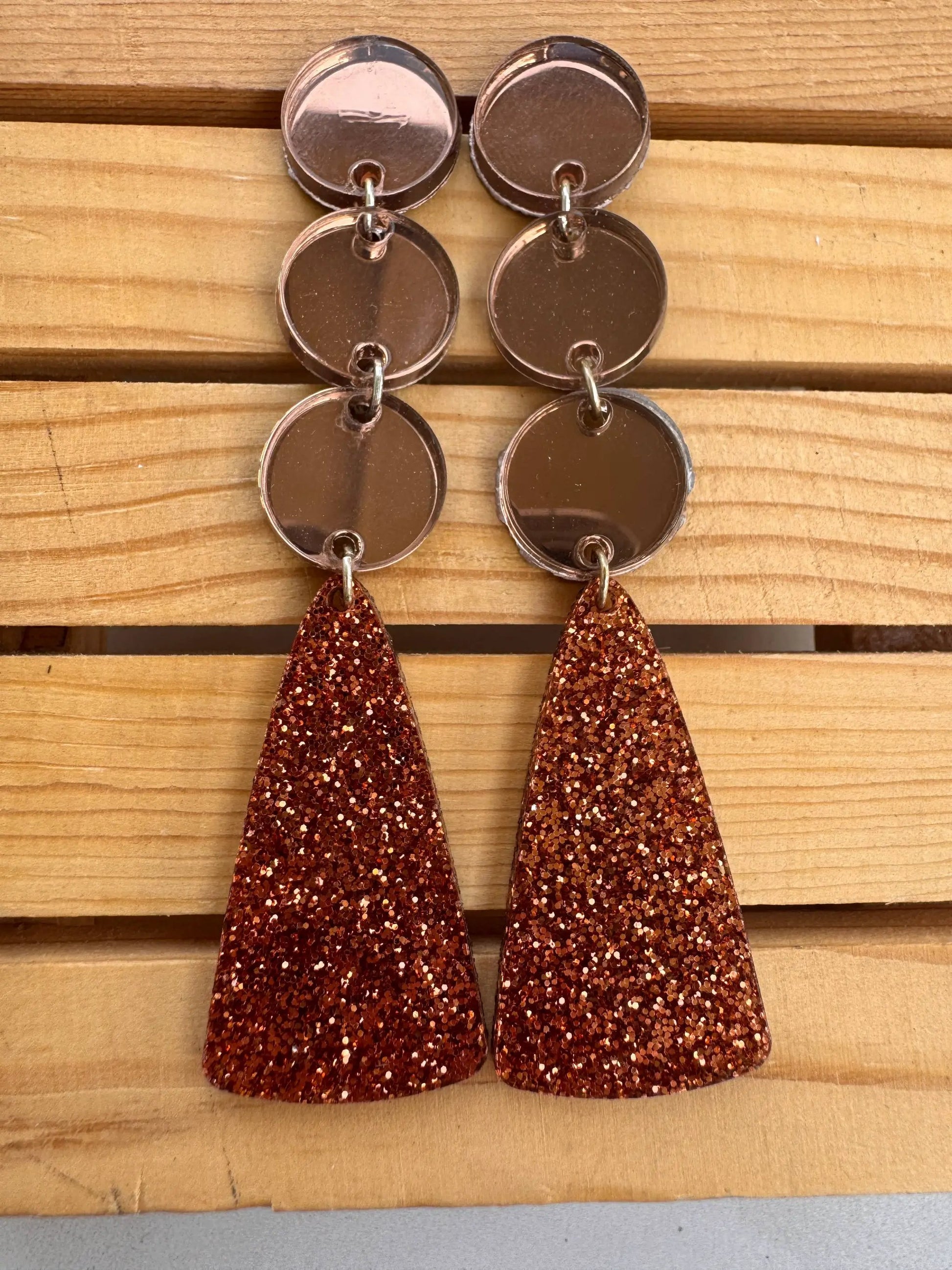 Truly Olive Cozy Fall Dangle Earrings - Earrings Dangle Earrings