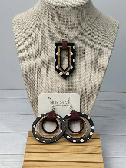 Truly Olive Wood Jewelry Set - Jewelry Sets Jewelry Set
