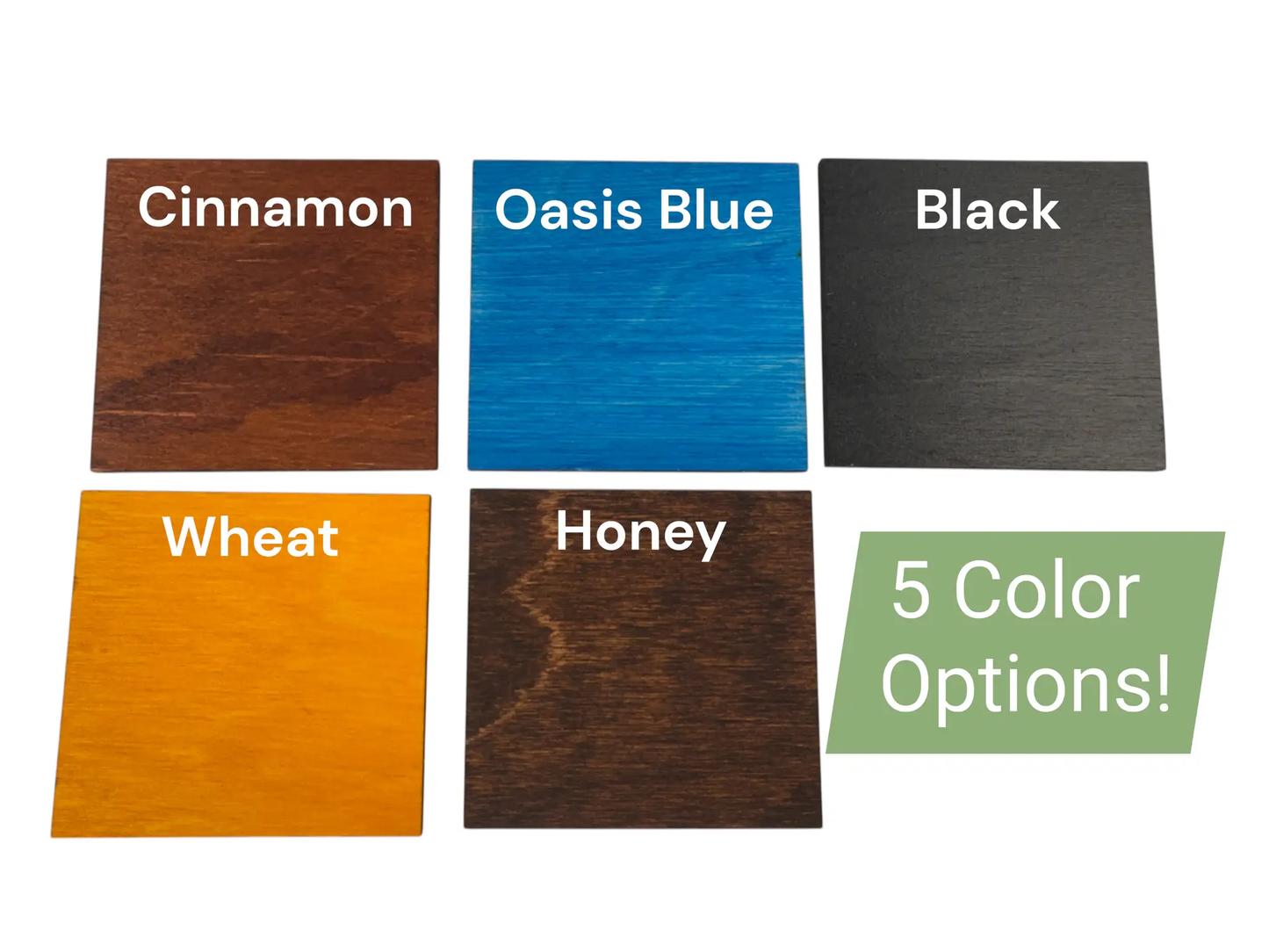 Truly Olive Fan Shape Wood Earrings - Earrings Dangle Earrings