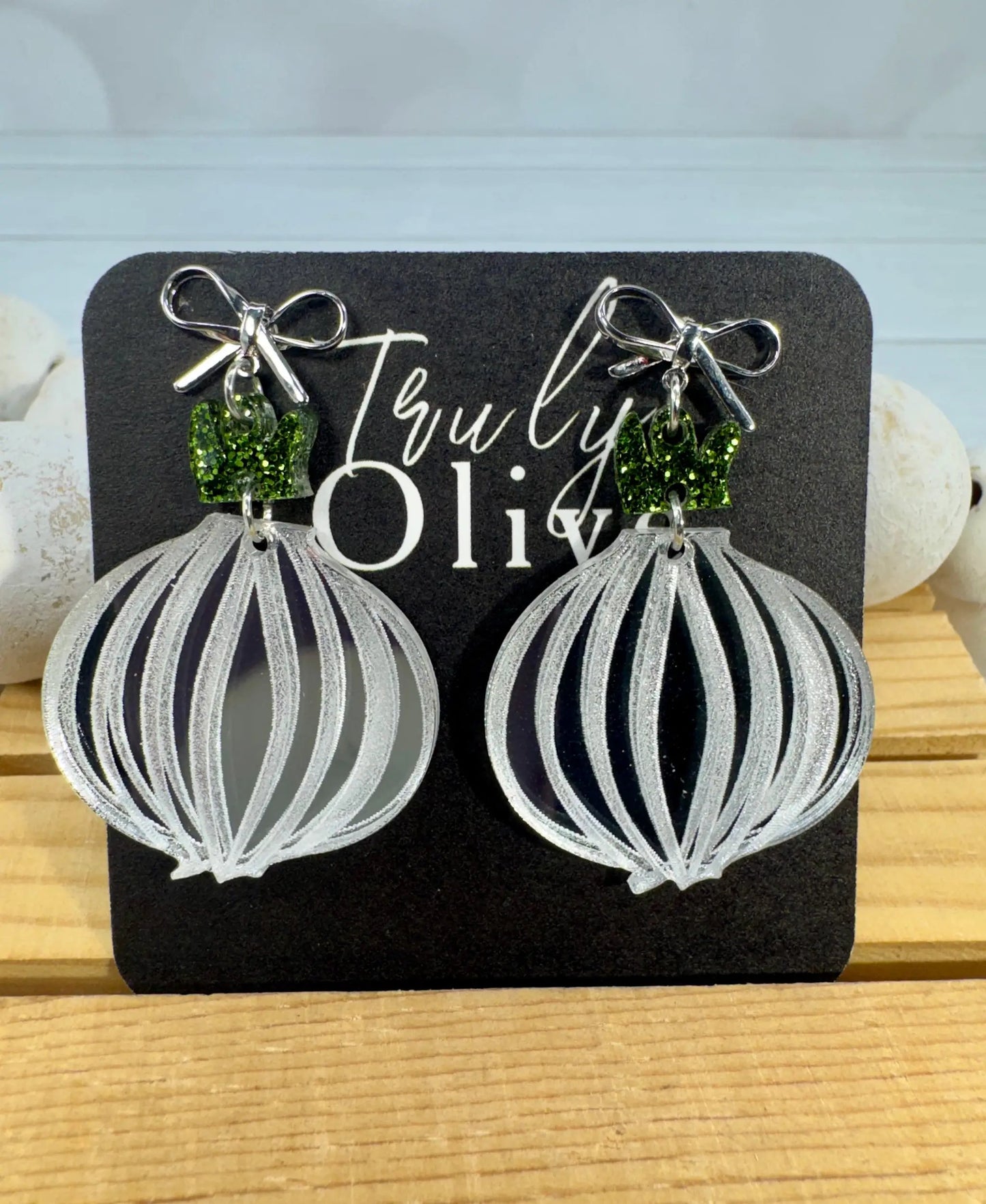 Truly Olive Cutest Vidalia Onion Dangle Earrings - Earrings Dangle Earrings