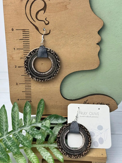 Truly Olive Leopard Print Jewelry Set - Jewelry Sets Jewelry Set