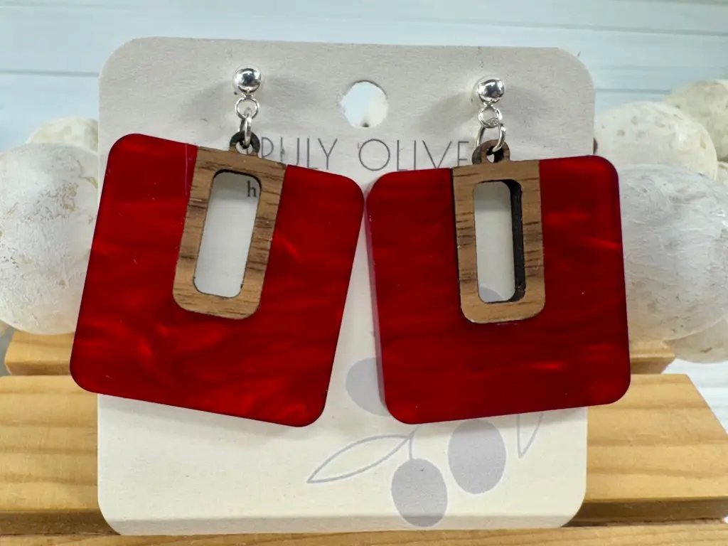 Trulyolive Cherry Blossom Earrings - Earrings