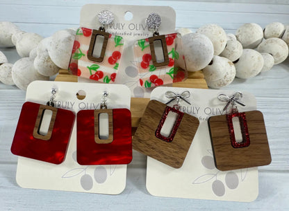 Trulyolive Cherry Blossom Earrings - Earrings