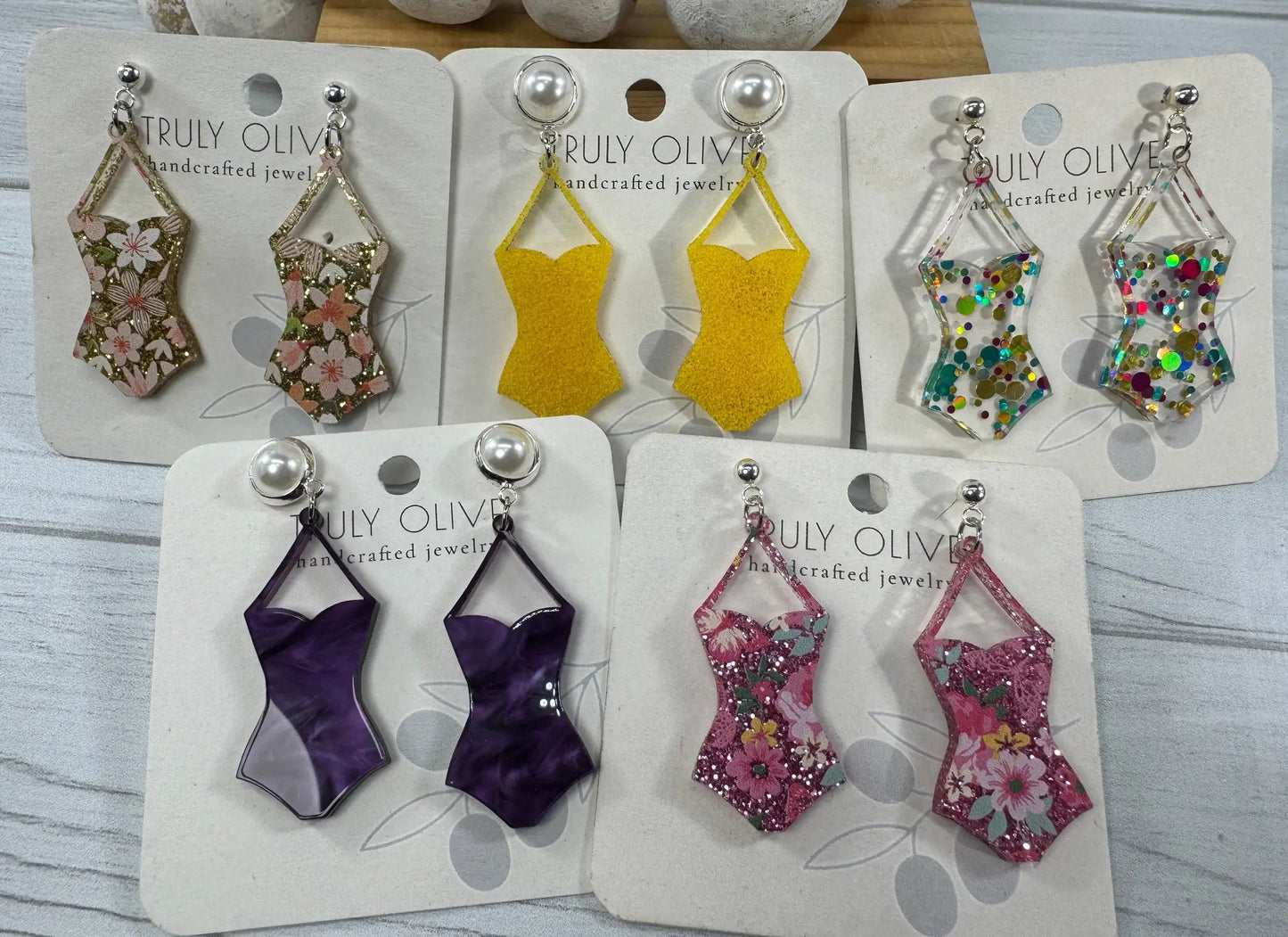 Trulyolive Summer Swimsuit Earrings - Earrings