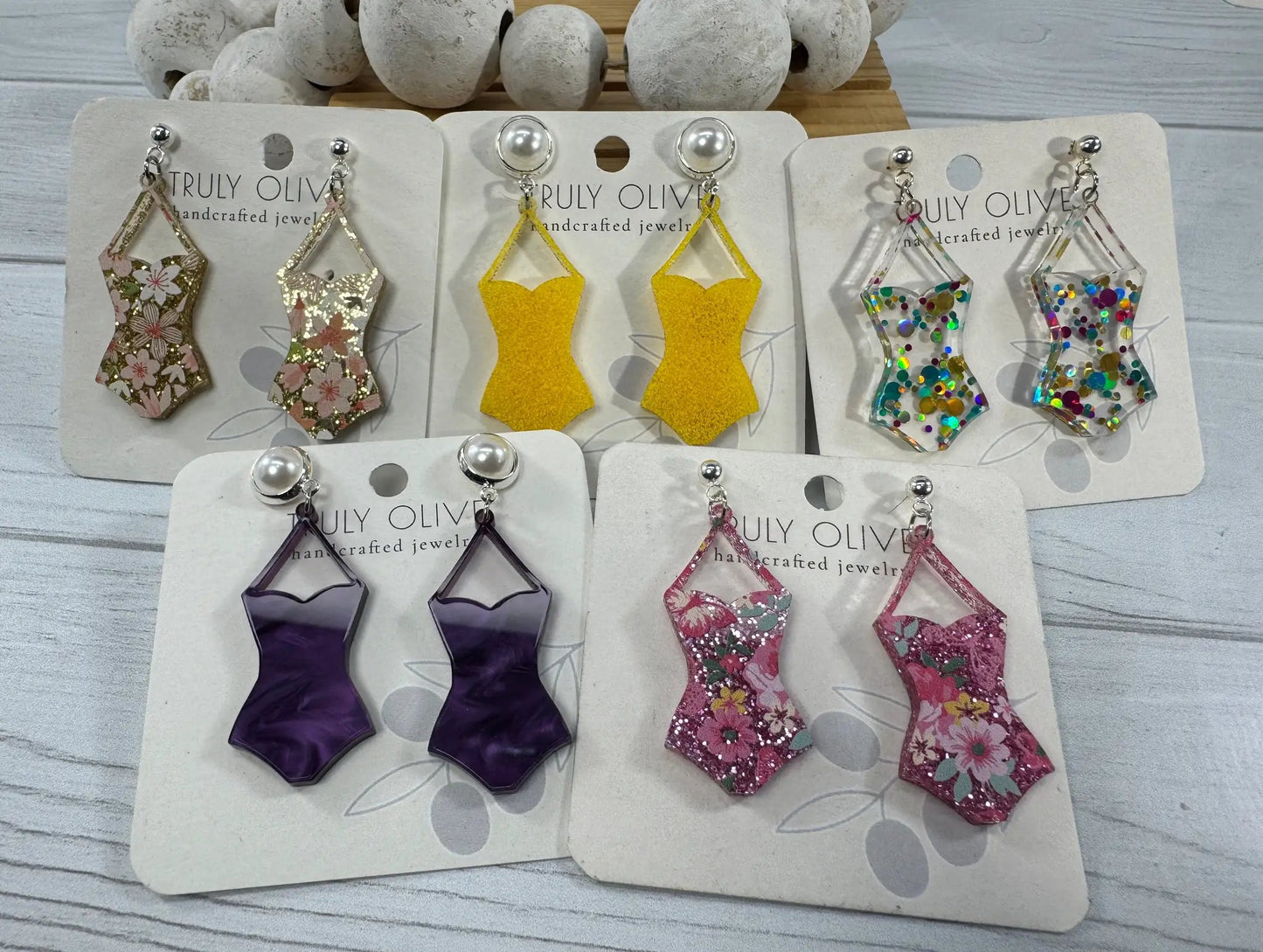 Trulyolive Summer Swimsuit Earrings - Earrings
