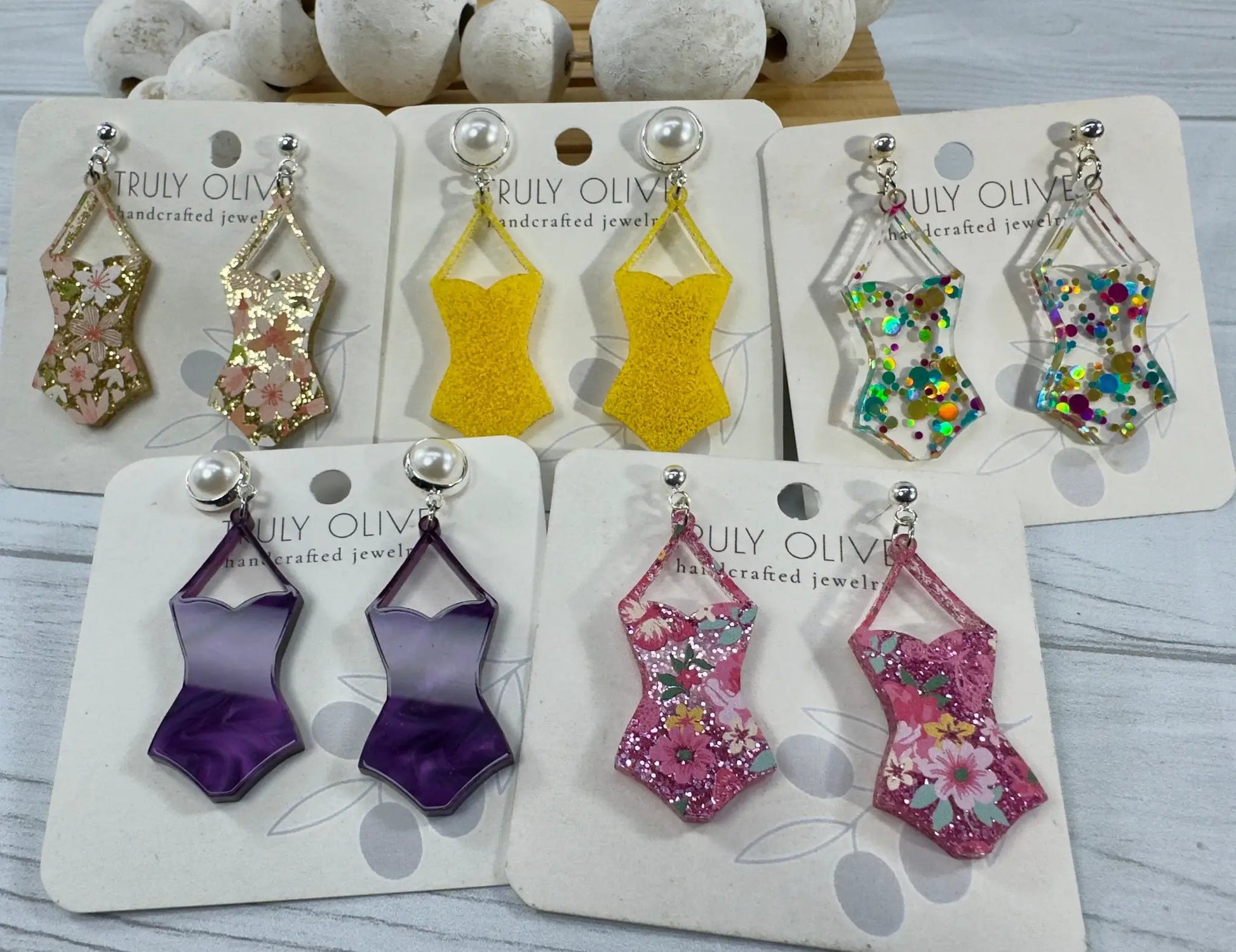 Trulyolive Summer Swimsuit Earrings - Earrings