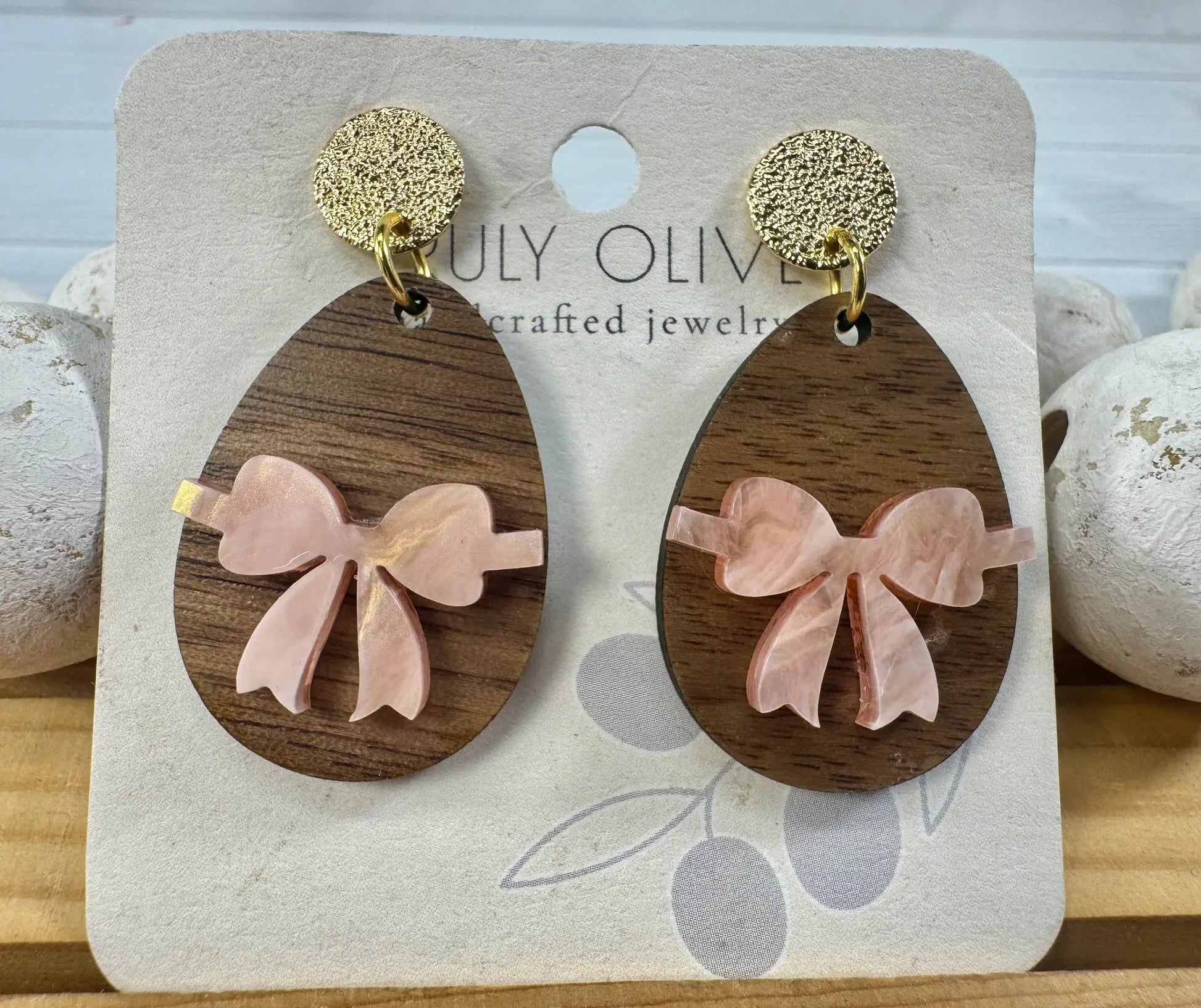 Trulyolive Cutest Easter Bunny Earrings - Earrings