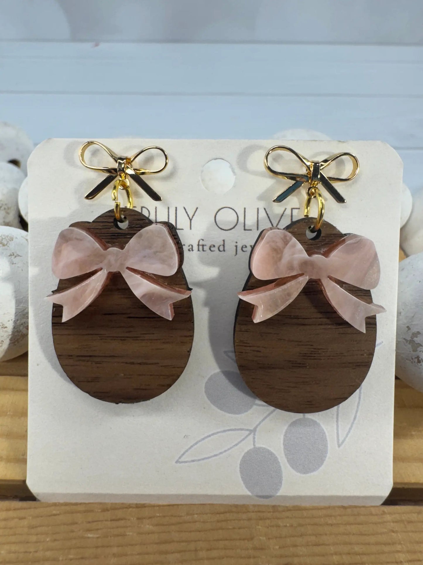 Trulyolive Cutest Easter Bunny Earrings - Earrings