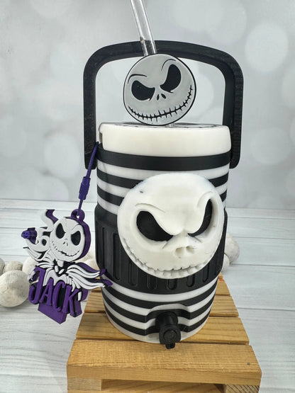 Trulyolive Gothic Skeleton Can Cooler Retains Frosty Chill For Halloween Celebrations - Can & Bottle Sleeves Can Coolers