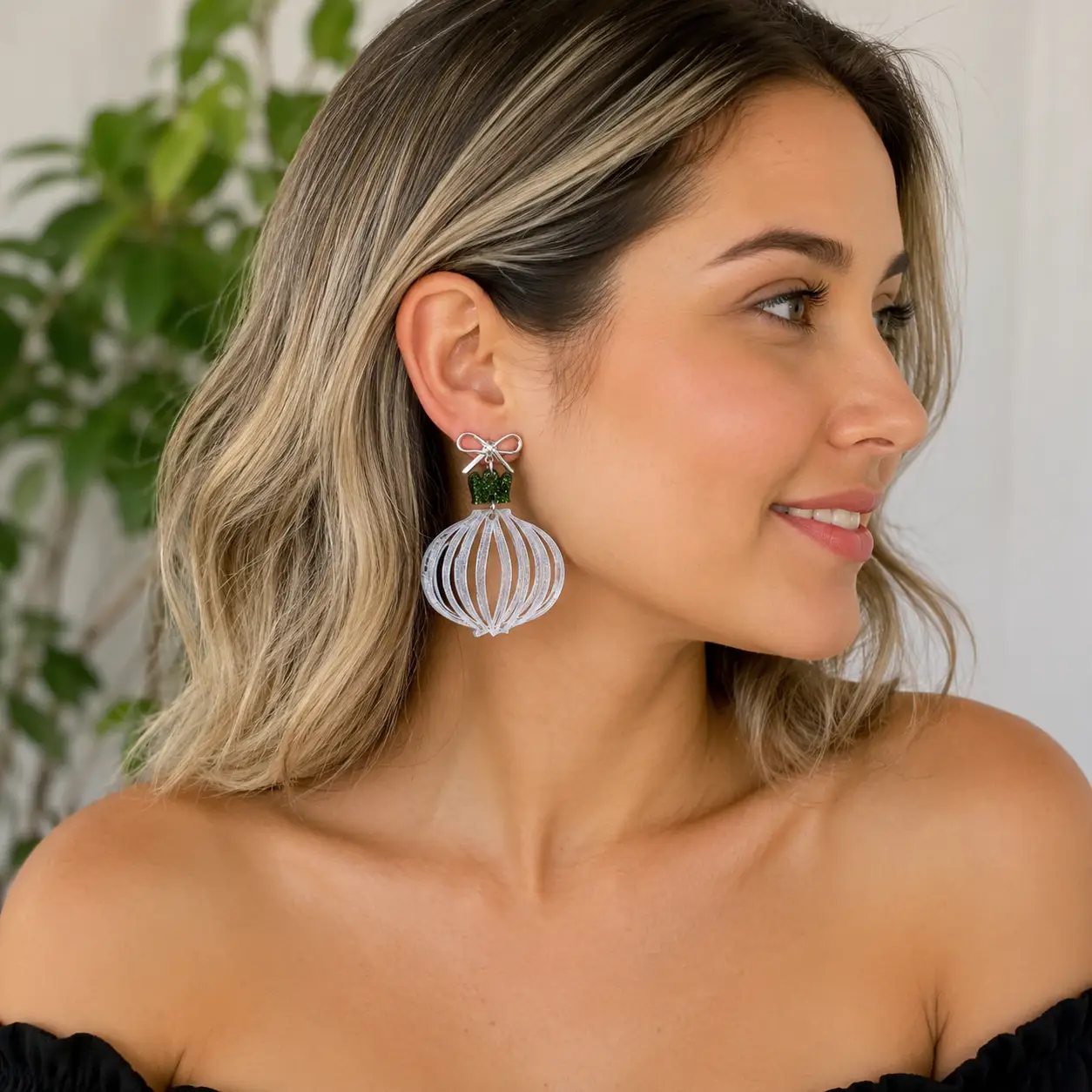 Truly Olive Cutest Vidalia Onion Dangle Earrings - Earrings Dangle Earrings