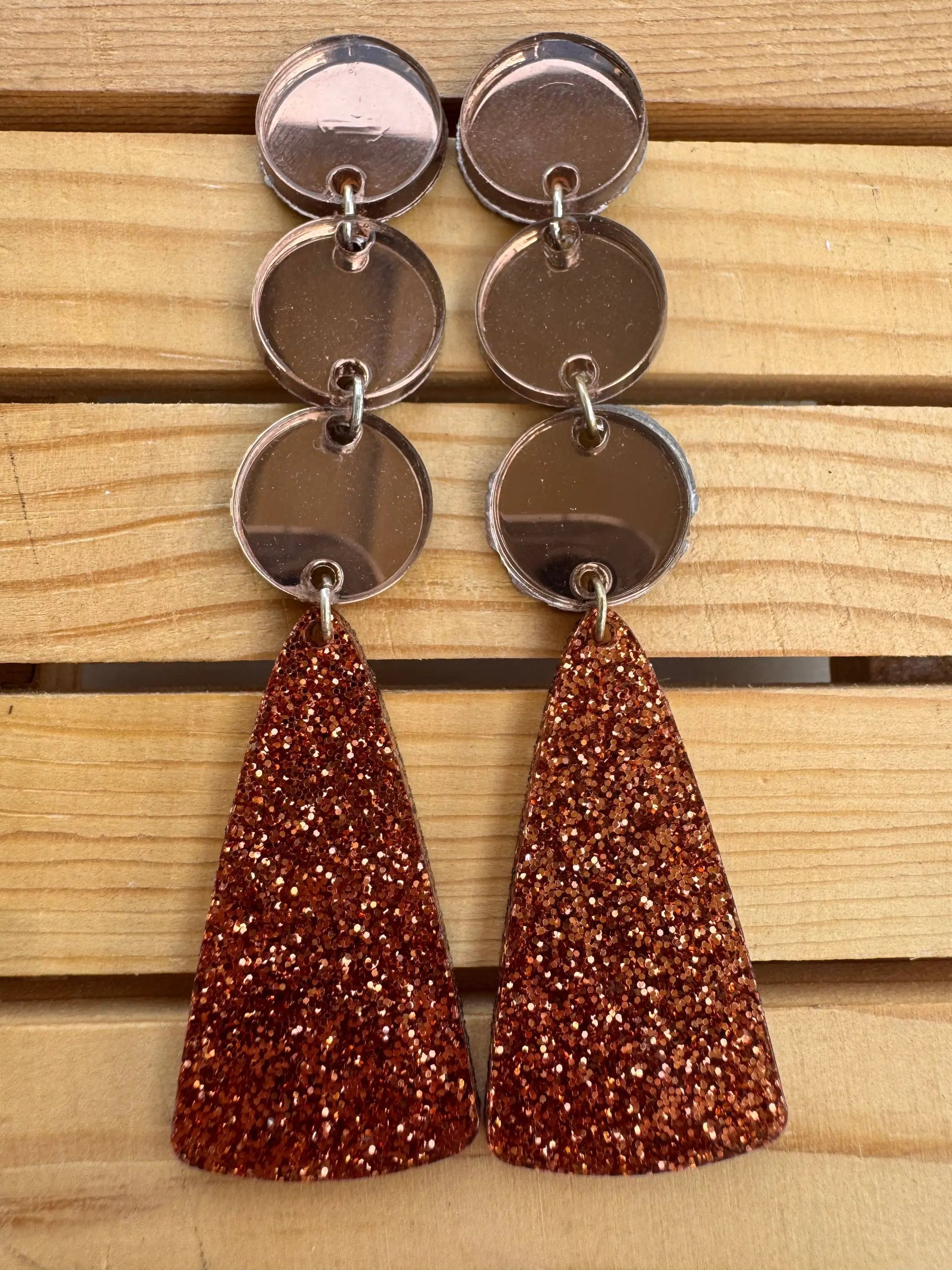 Truly Olive Cozy Fall Dangle Earrings - Earrings Dangle Earrings