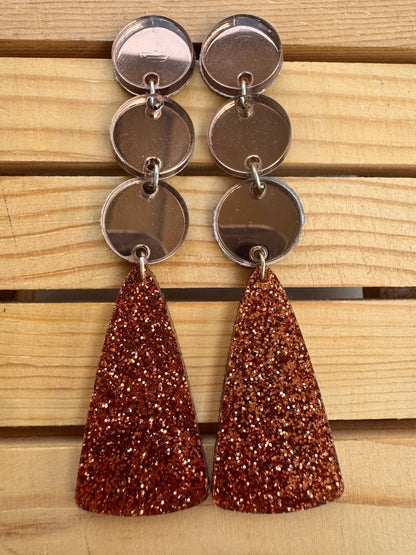 Truly Olive Cozy Fall Dangle Earrings - Earrings Dangle Earrings