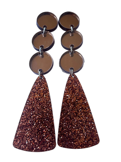 Truly Olive Cozy Fall Dangle Earrings - Earrings Dangle Earrings
